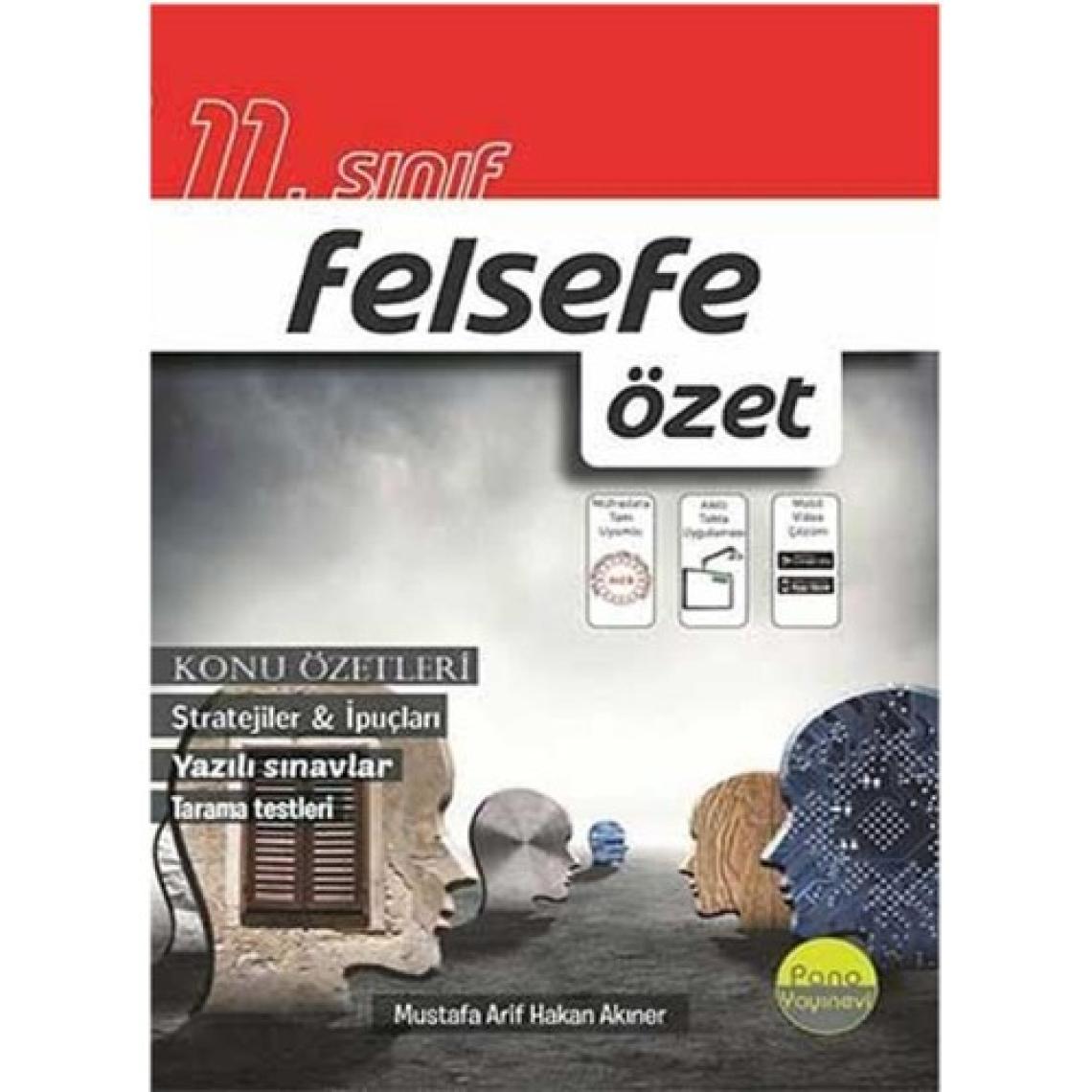 Pano Yayınları 11. Sınıf Felsefe Özet