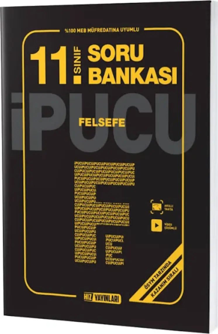 Hız Yayınları 11. Sınıf Felsefe Ipucu Soru Bankası