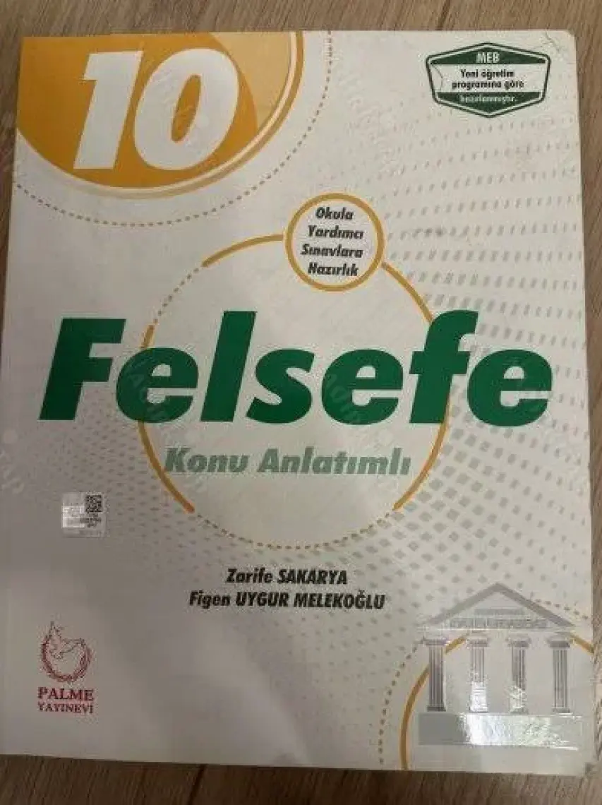 Palme Yayıncılık 10. Sınıf Felsefe Konu Anlatımlı - Zarife Sakarya - Figen Uygur Melekoğlu