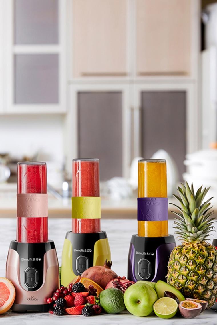 Karaca Blendfit Go Personal 550 W Kişisel Smoothie Blender Mor