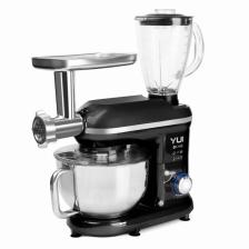 Yui M120 Multi-fonksiyonel 3'ü Bir Arada Stand Mikser Kıyma Setli Ve Blender Özellikli  Siyah