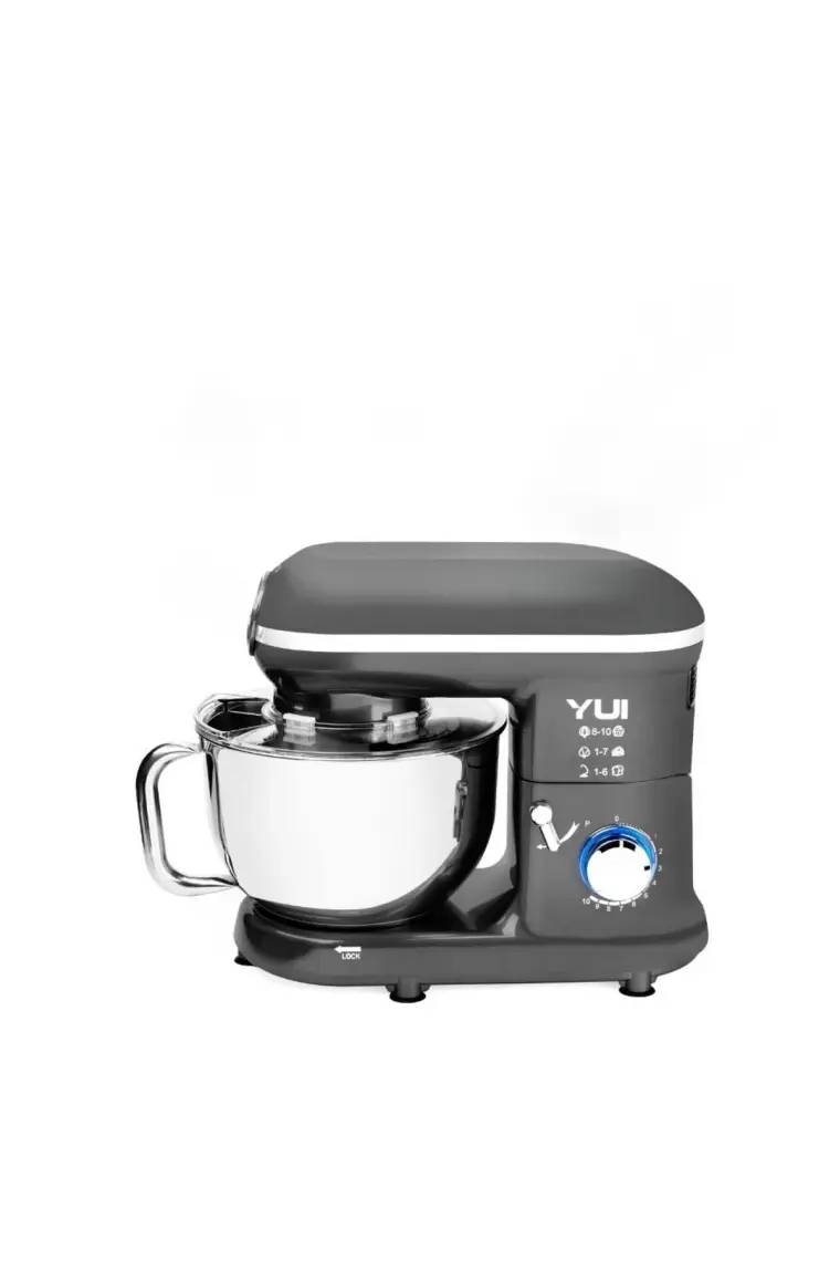 Yui M120 Multi-fonksiyonel 3'ü Bir Arada Stand Mikser Kıyma Setli Ve Blender Özellikli Gri