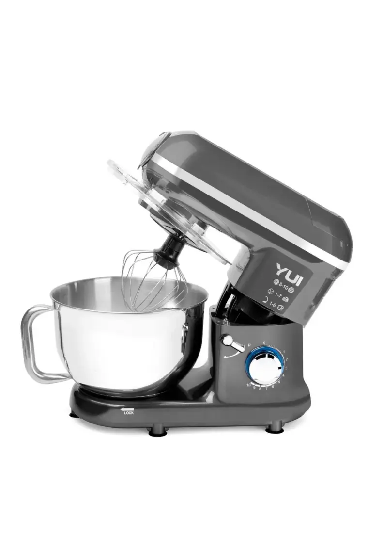 Yui M120 Multi-fonksiyonel 3'ü Bir Arada Stand Mikser Kıyma Setli Ve Blender Özellikli Gri