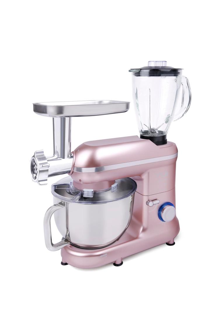 Yui M120 Multi-Fonksiyonel 3'ü Bir Arada Stand Mikser Kıyma Setli ve Blender Özellikli Rose