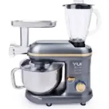 Yui M120 Multi-fonksiyonel 3'ü Bir Arada Stand Mikser Kıyma Setli Ve Blender Özellikli Gri