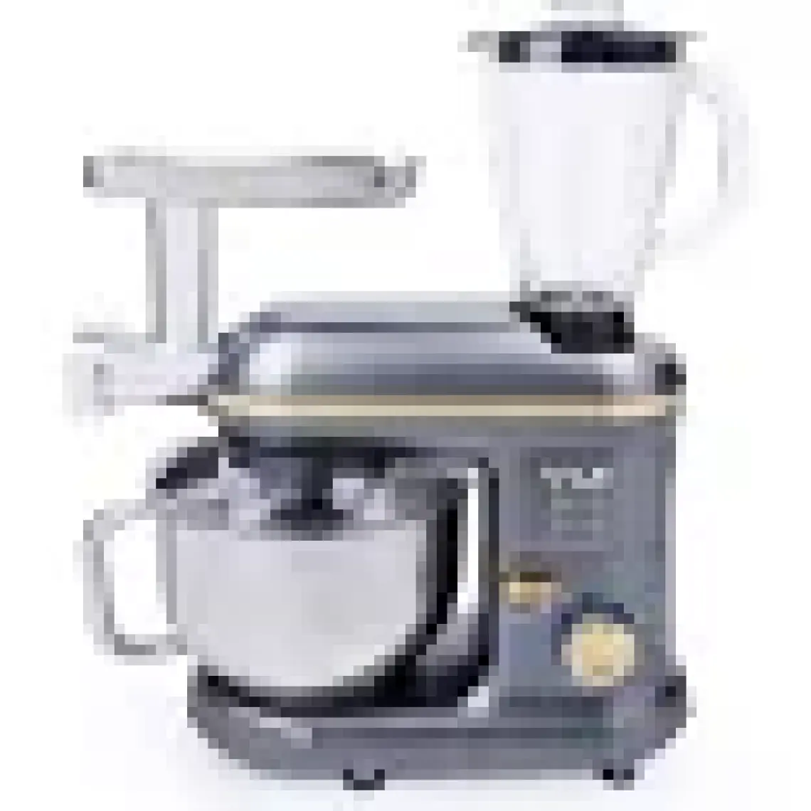 Yui M120 Multi-fonksiyonel 3'ü Bir Arada Stand Mikser Kıyma Setli Ve Blender Özellikli Gri
