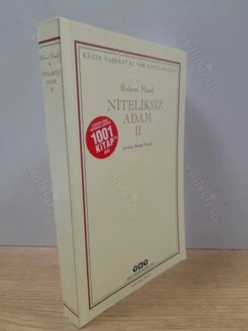 Niteliksiz Adam 2 - Robert Musil