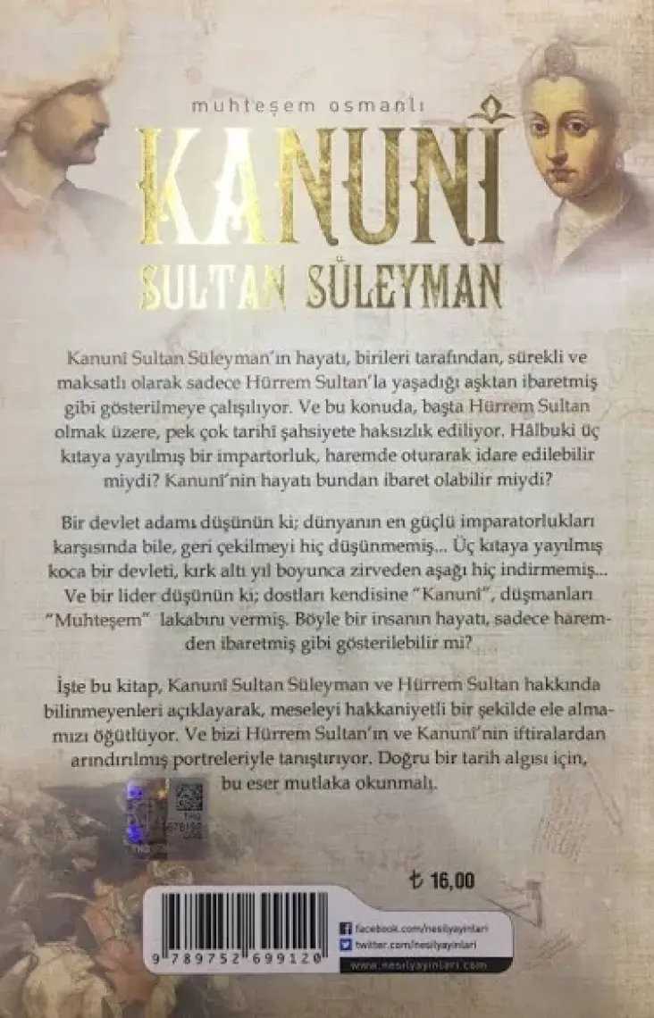 Kanuni Sultan Süleyman - Yavuz Bahadıroğlu