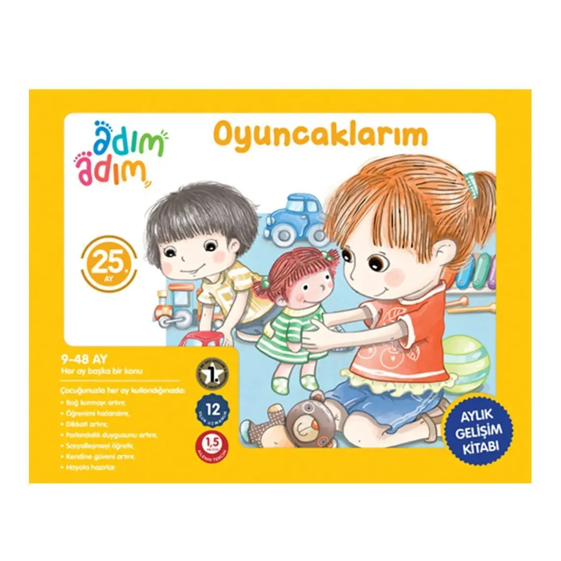 Oyuncaklarım - 25.ay Gelişim Kitabı
