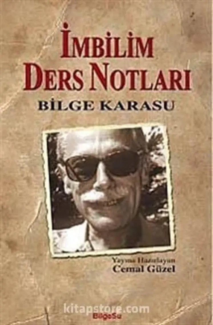 İmbilim Ders Notları-Bilge Karasu