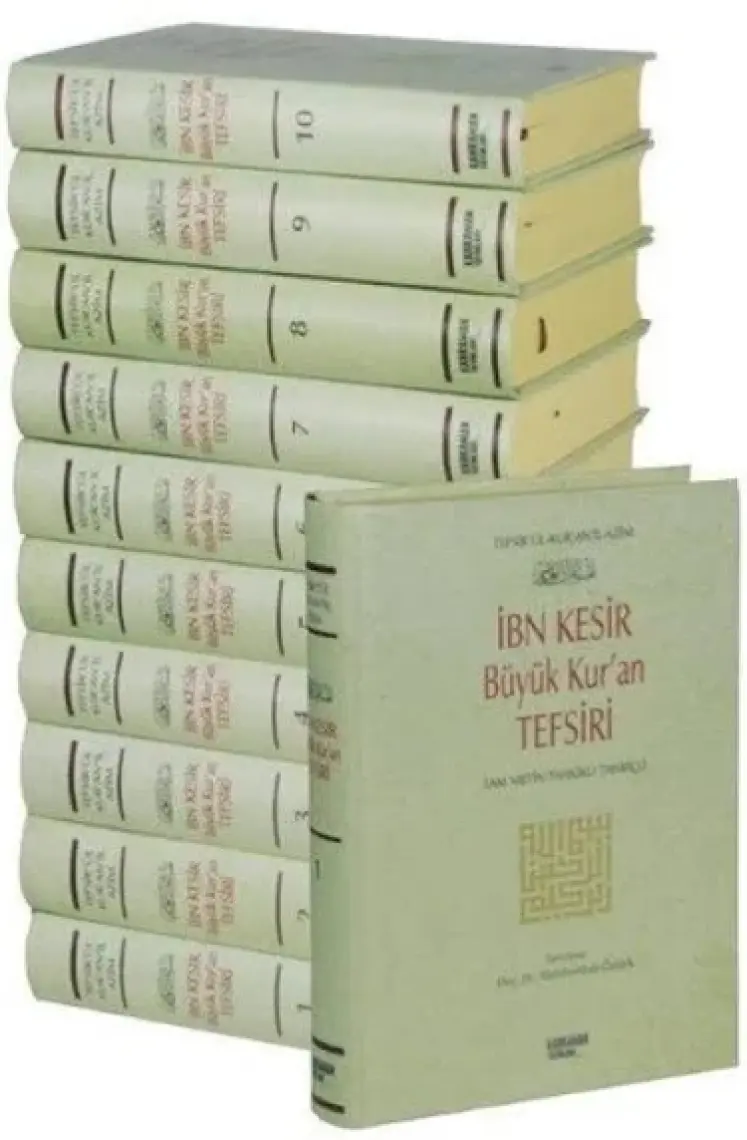 İbn Kesir Büyük Kuran Tefsiri Seti-10 Kitap Takım (KÜÇÜK BOY)