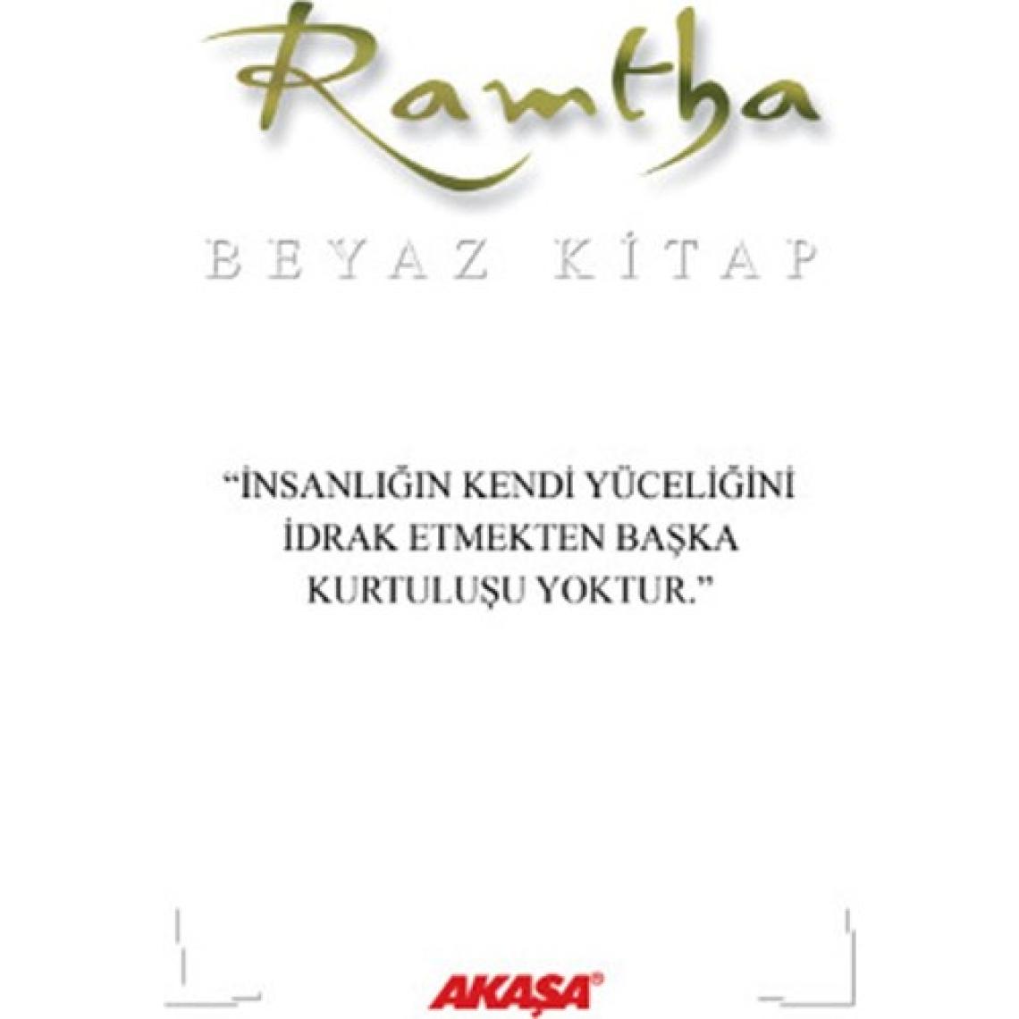 Ramtha - Beyaz Kitap - Steven Lee Weinberg