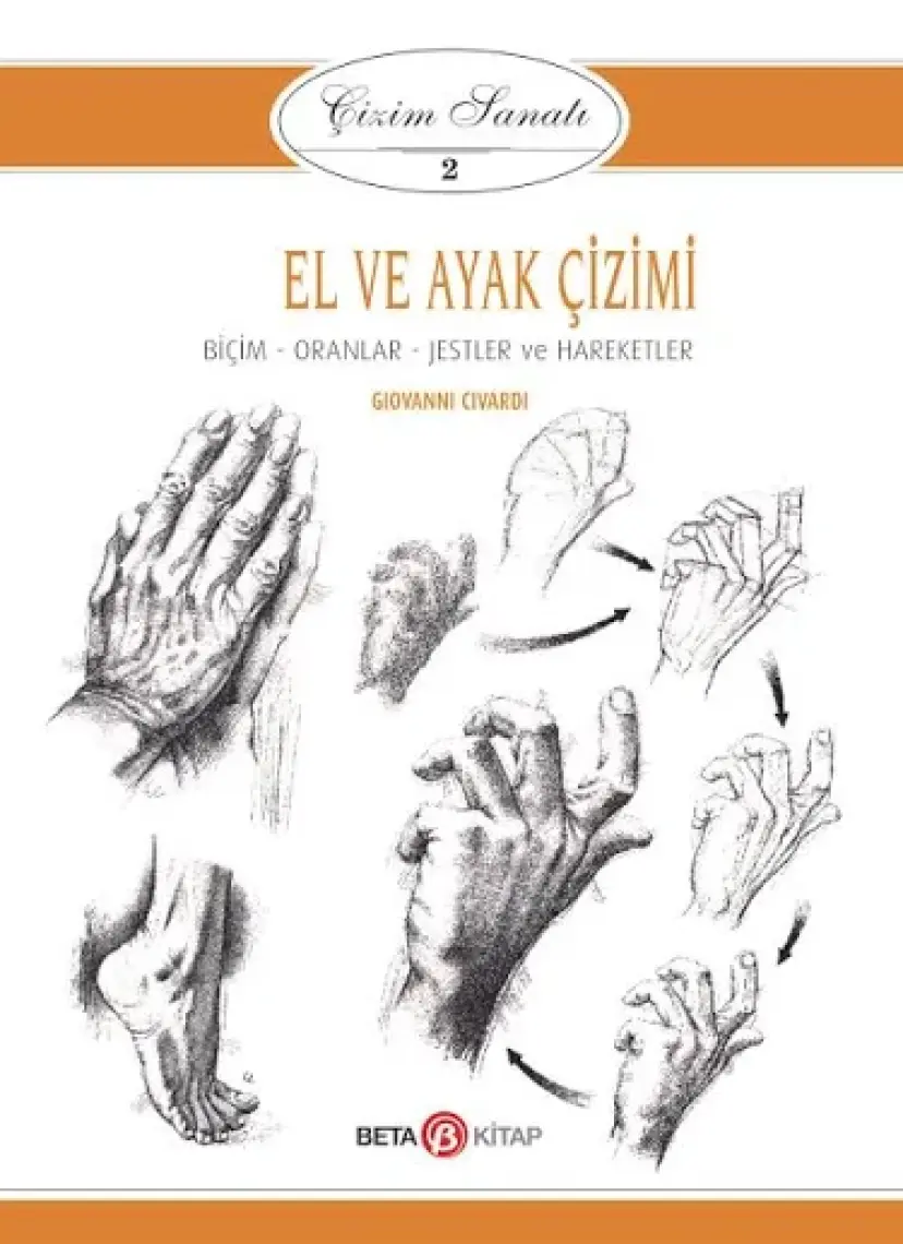Çizim Sanatı Serisi 2 - El Ve Ayak Çizimi