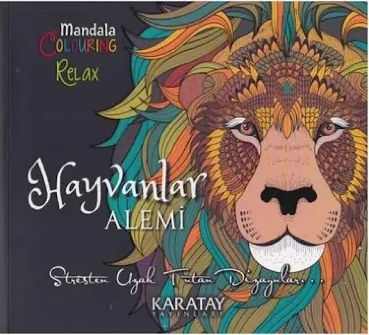 Büyükler Için Hayvanlar Alemi Mandala Boyama Kitabı