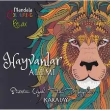 Büyükler Için Hayvanlar Alemi Mandala Boyama Kitabı