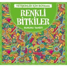 Renkli Bitkiler & Büyükler İçin Boyama