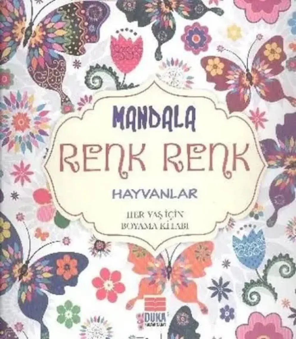 Evrensel Mandala Renk Renk Hayvanlar