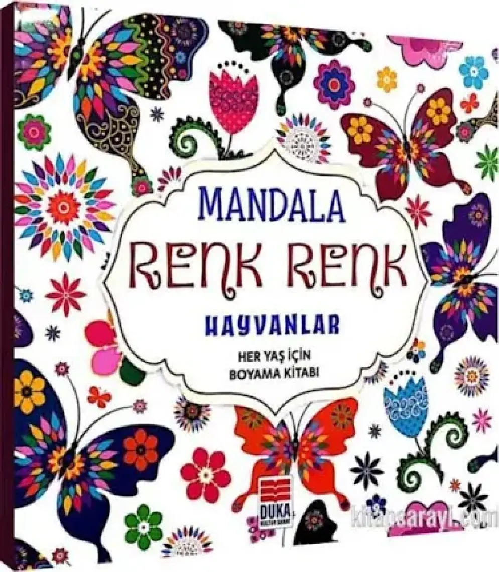 Evrensel Mandala Renk Renk Hayvanlar