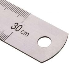 Çelik Cetvel 30 Cm