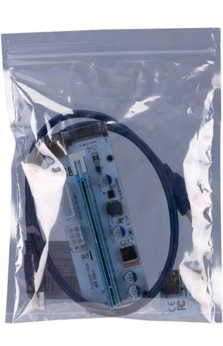 S-Link SL-EX10 Pcı-E 1x To 16X Sata 6pin Bitcoin Riser Ekran Kartı Yükseltici VER008S