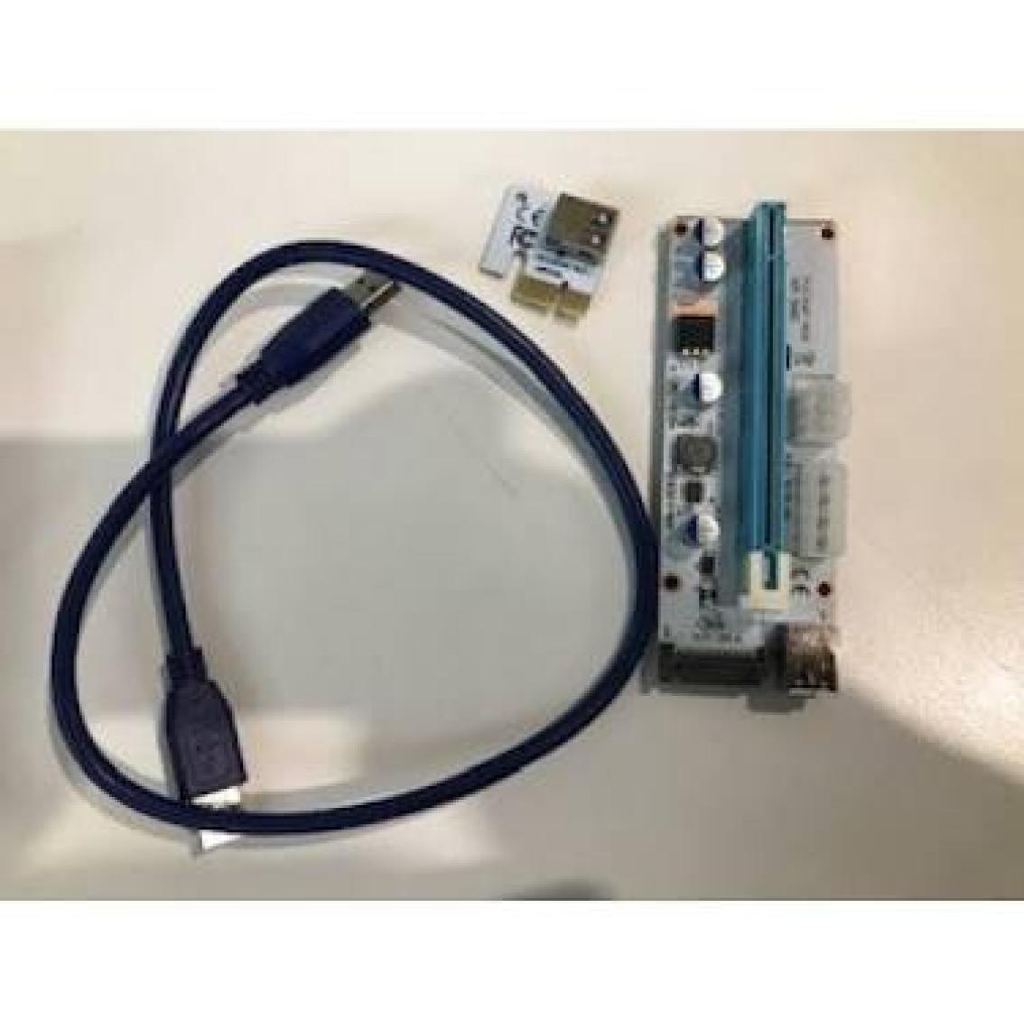 S-Link SL-EX10 Pcı-E 1x To 16X Sata 6pin Bitcoin Riser Ekran Kartı Yükseltici VER008S