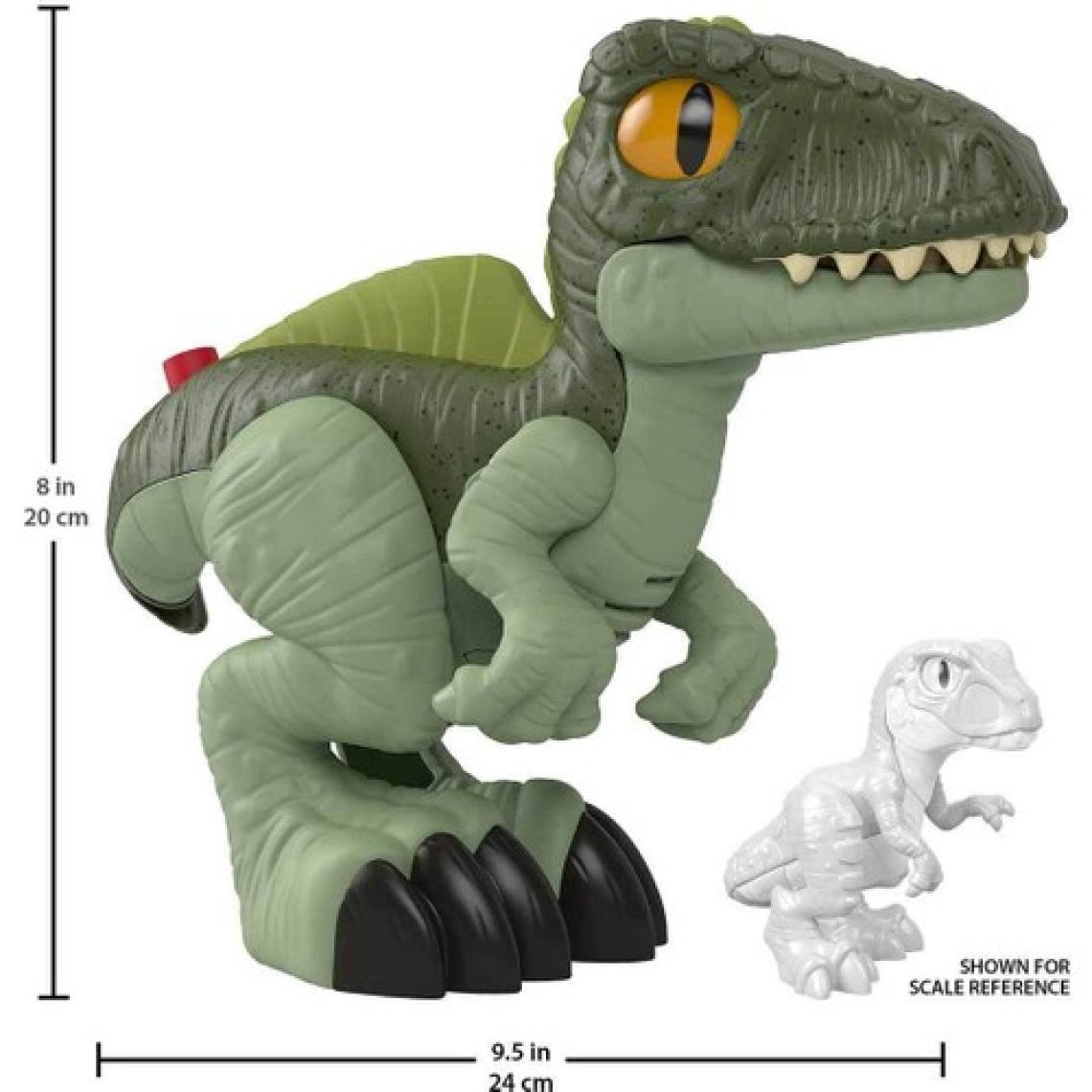 Imaginext Jurassic World Xl Gaga (25 Cm), Işıklı ve Sesli, 3 Yaş ve Üzeri İçin Hfc11