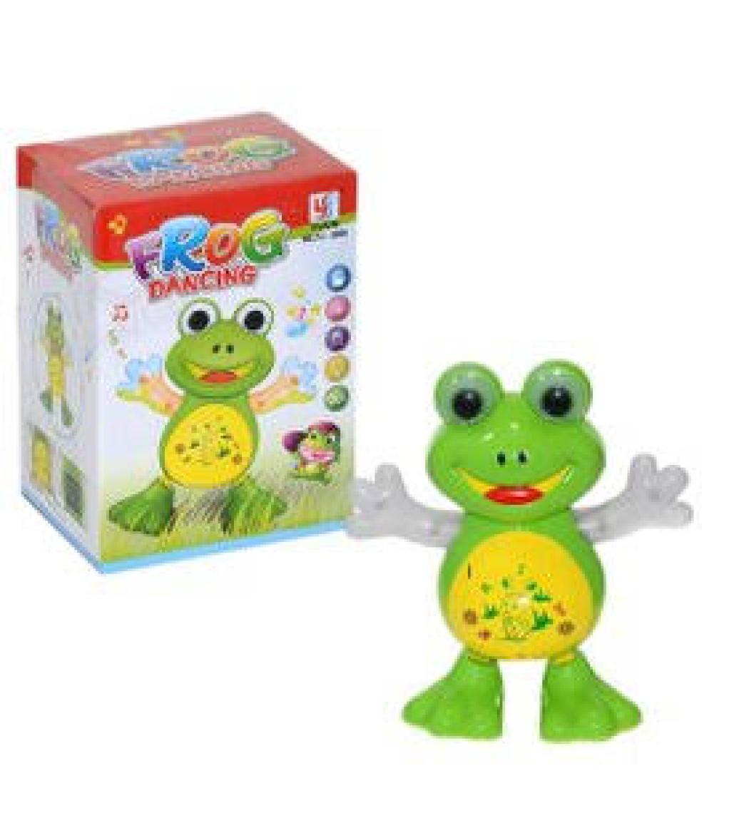 Kara Toys Pilli Dans Eden Işıklı Müzikli Kurbağa