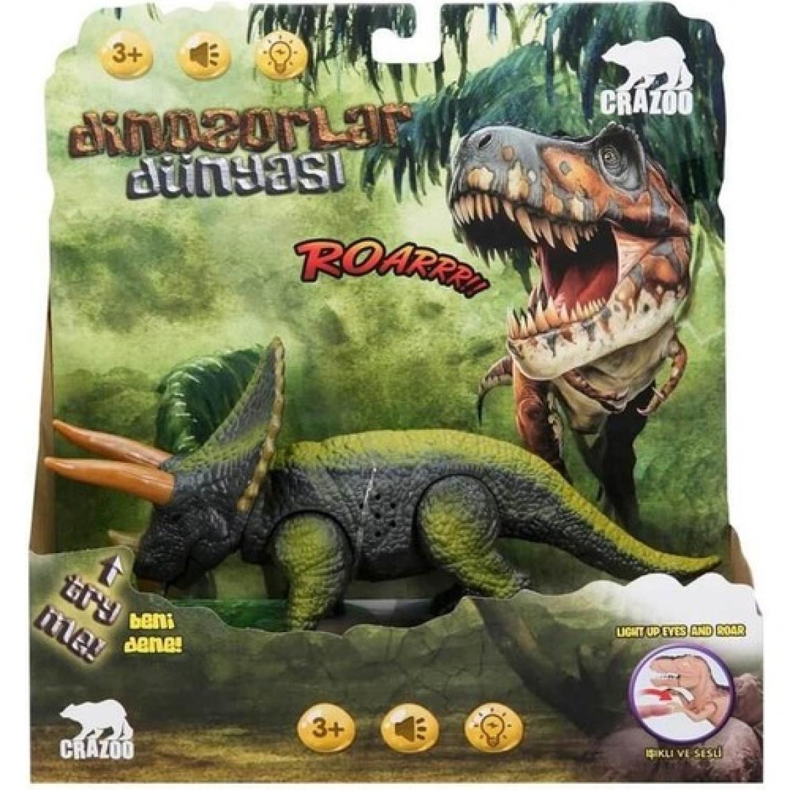 Crazoo Sesli  Işıklı Dinozor