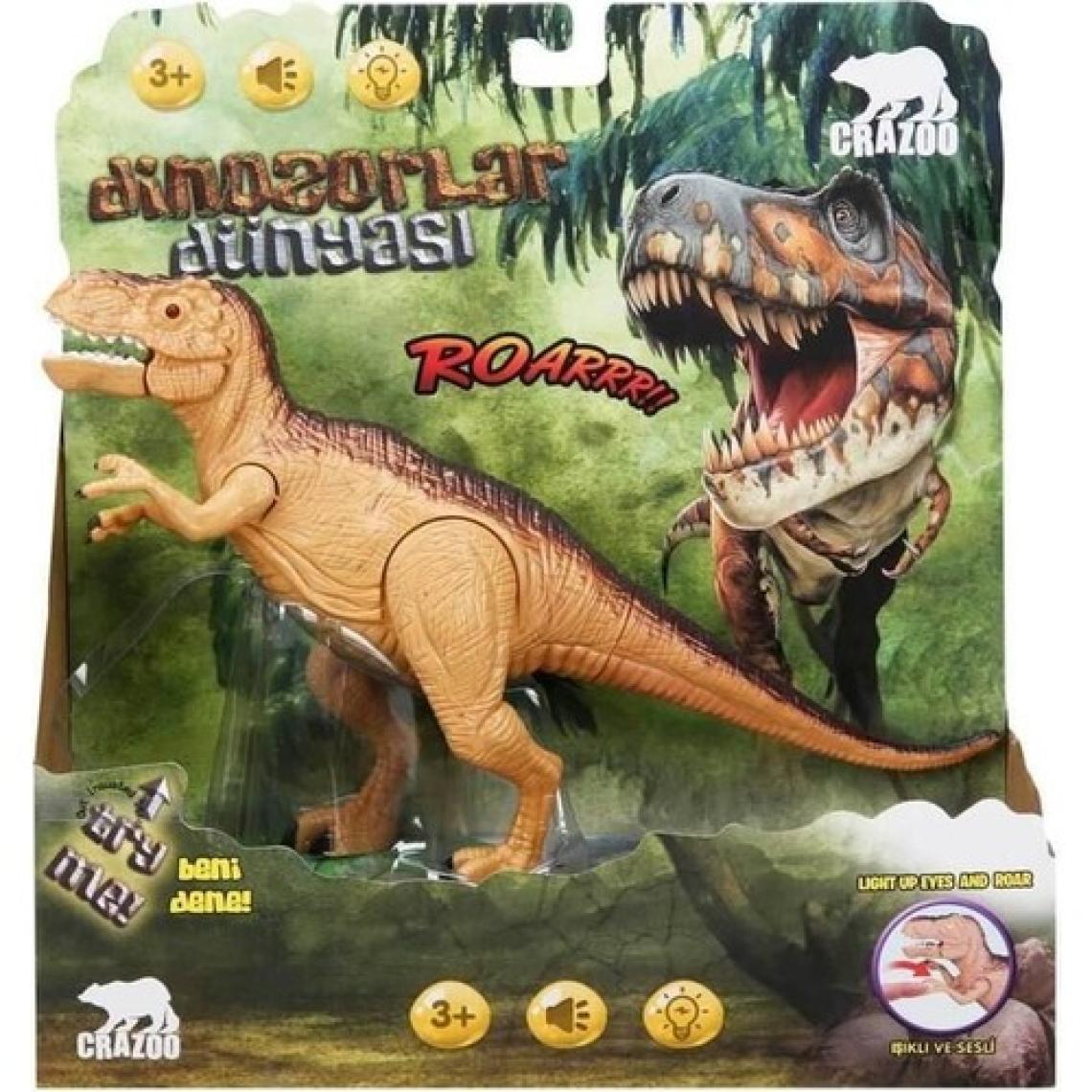 Crazoo Sesli  Işıklı Dinozor
