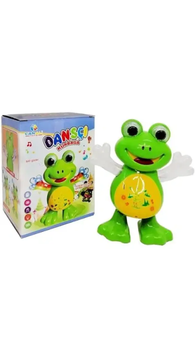 Can Ali Toys Işıklı ve Müzikli Dansçı Kurbağa