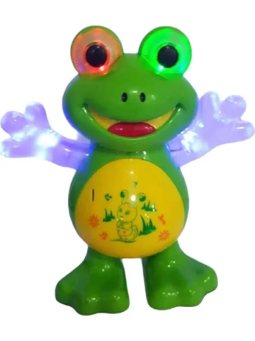 Can Ali Toys Işıklı ve Müzikli Dansçı Kurbağa