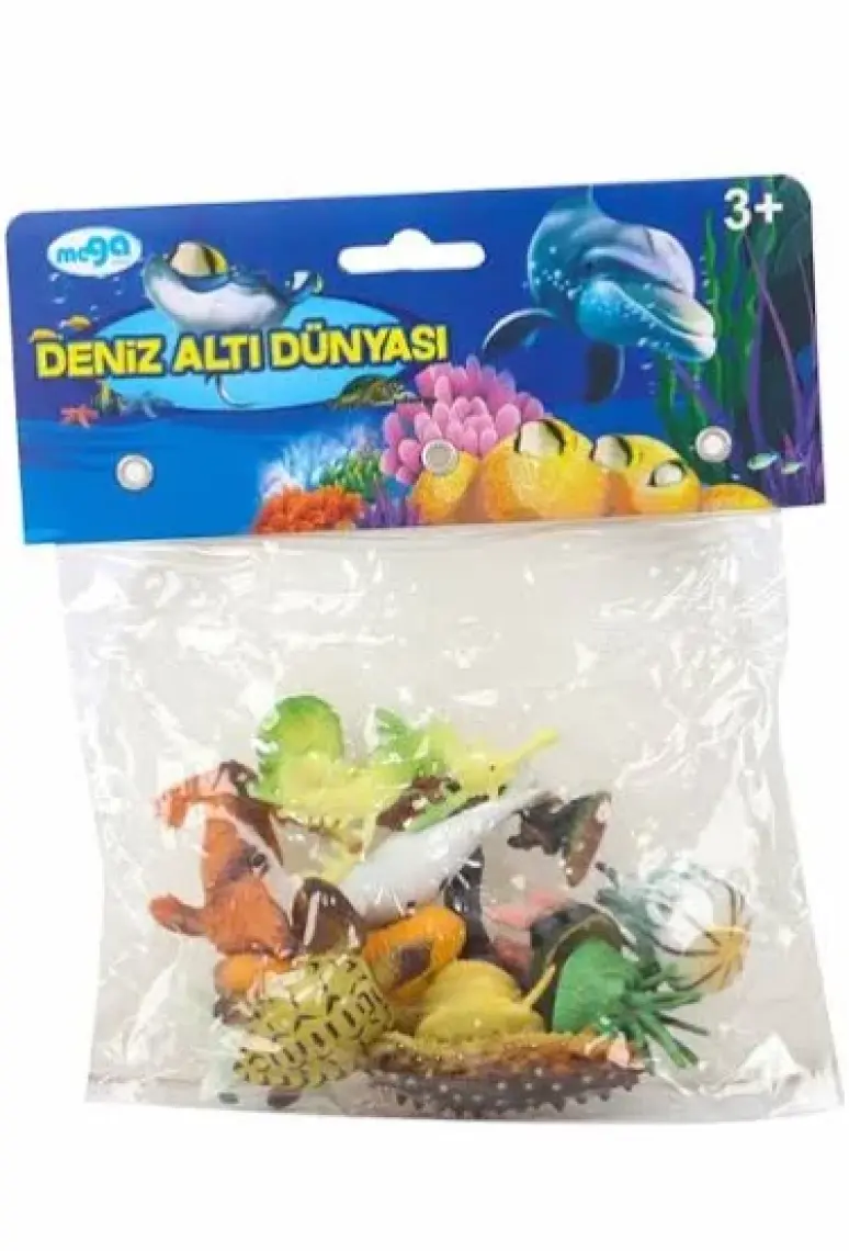 Mega Oyuncak Poşetli Hayvan Denizaltı Dünyası 2
