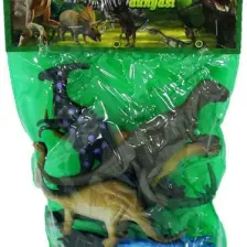 Dinozorların Dünyası Poşetli 9'lu Hayvan Oyun Seti