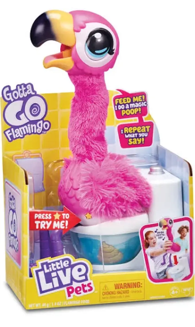 Giochi Preziosi Little Live Pets Gotta Go Dans Eden Flamingo