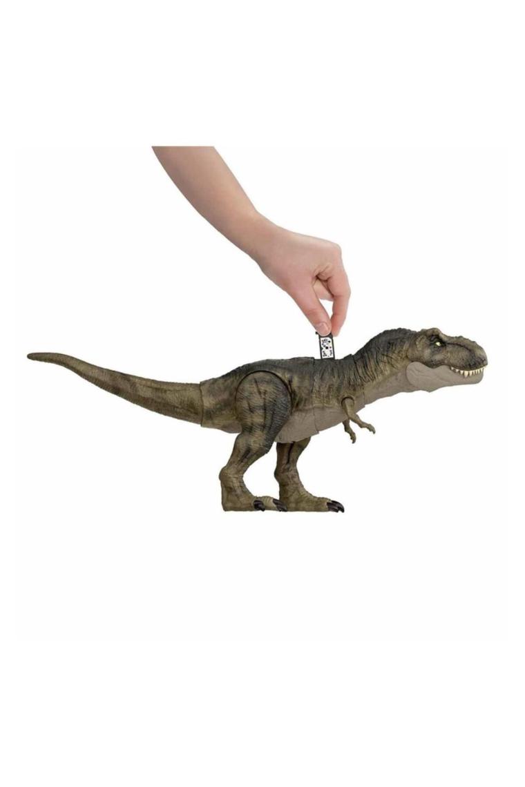 Jurassic World Jurassic World: Dominion Güçlü Isırıklar Tyrannosaurus Rex Dinozor Aksiyon Figürü Hdy55