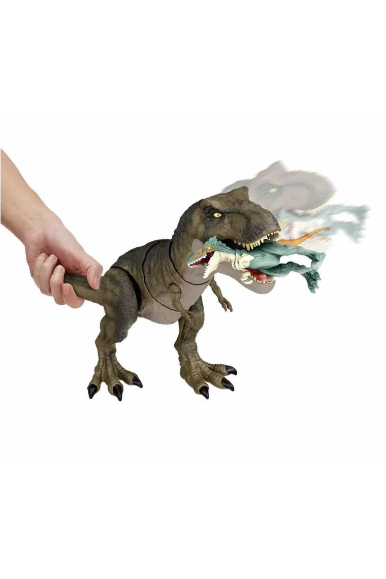 Jurassic World Jurassic World: Dominion Güçlü Isırıklar Tyrannosaurus Rex Dinozor Aksiyon Figürü Hdy55