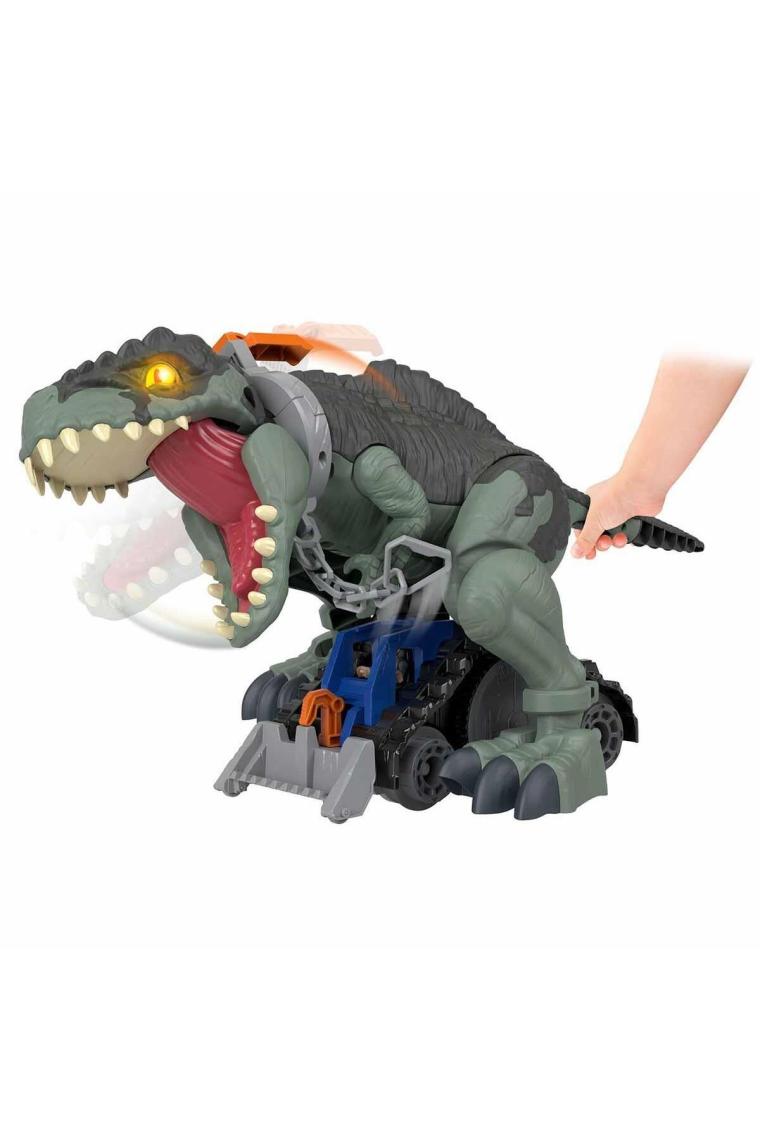 Imaginext Jurassic World Gürleyen Dev Dinozor Oyuncağı, Işık, Ses ve Aksiyon Dolu 40 Cm Boyunda, 3 Yaş ve Üzeri Gwt22