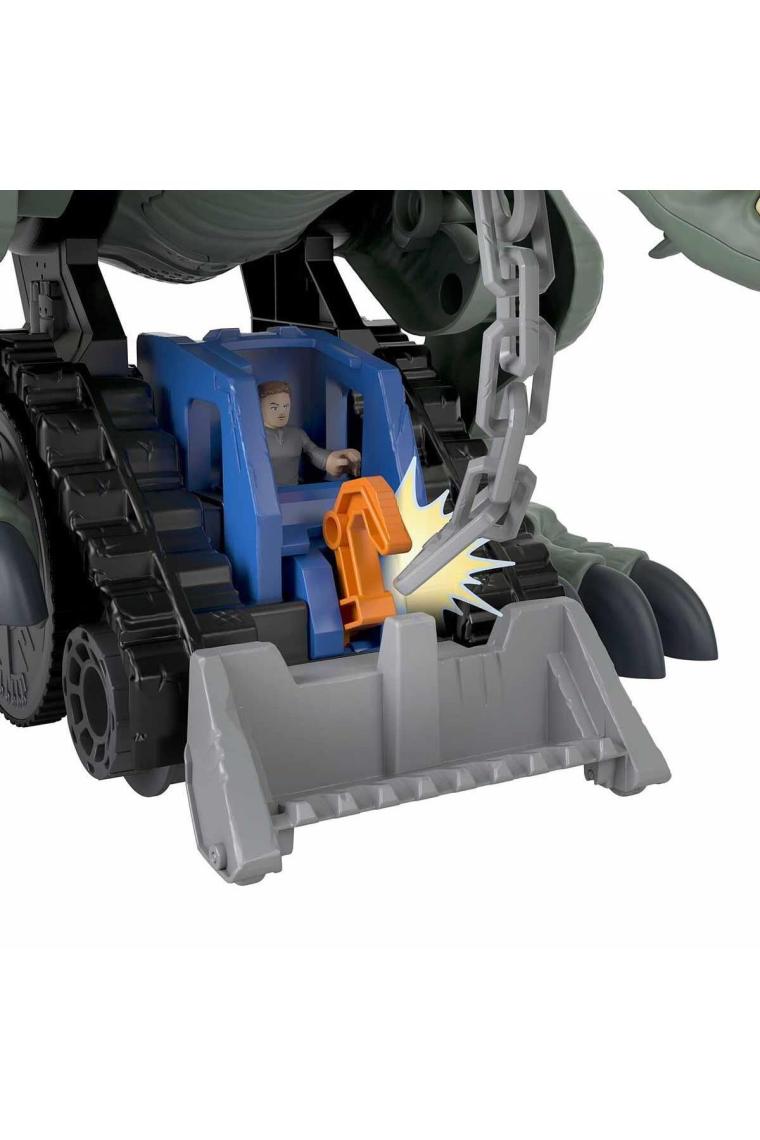 Imaginext Jurassic World Gürleyen Dev Dinozor Oyuncağı, Işık, Ses ve Aksiyon Dolu 40 Cm Boyunda, 3 Yaş ve Üzeri Gwt22