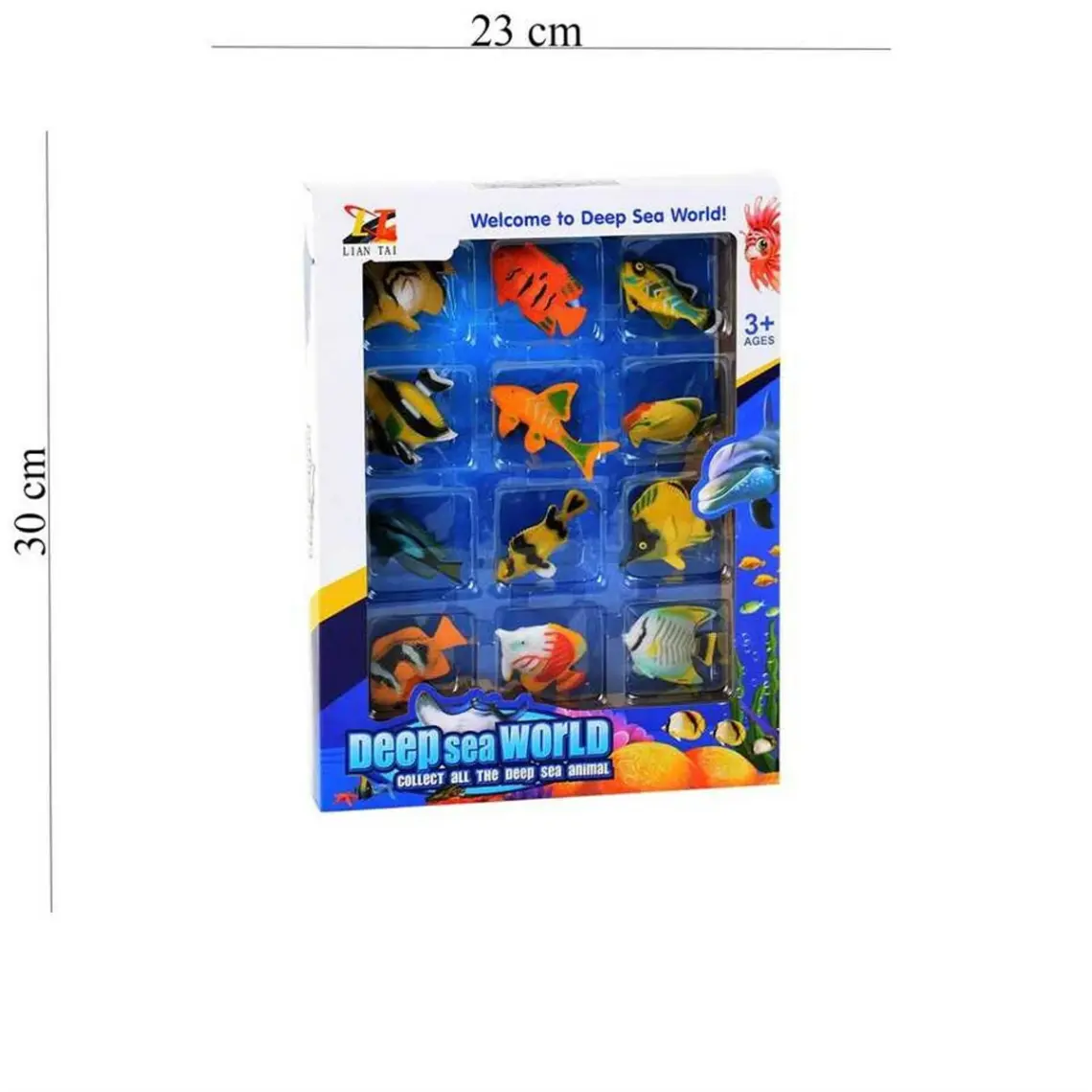 MEGA 12'li Balık Seti