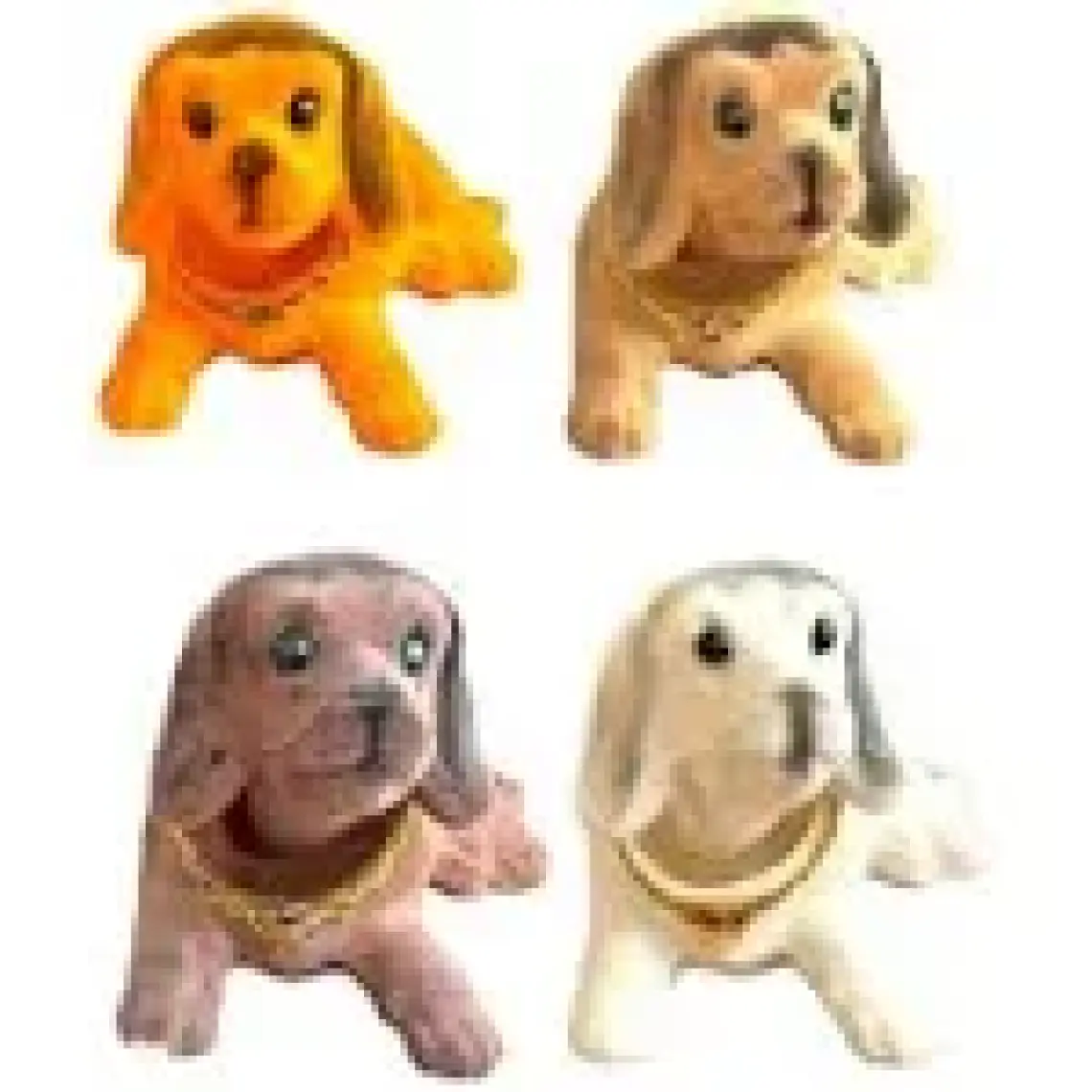 Trust Store Kafa Sallayan Köpek Araba Süsü 4 Lü Set