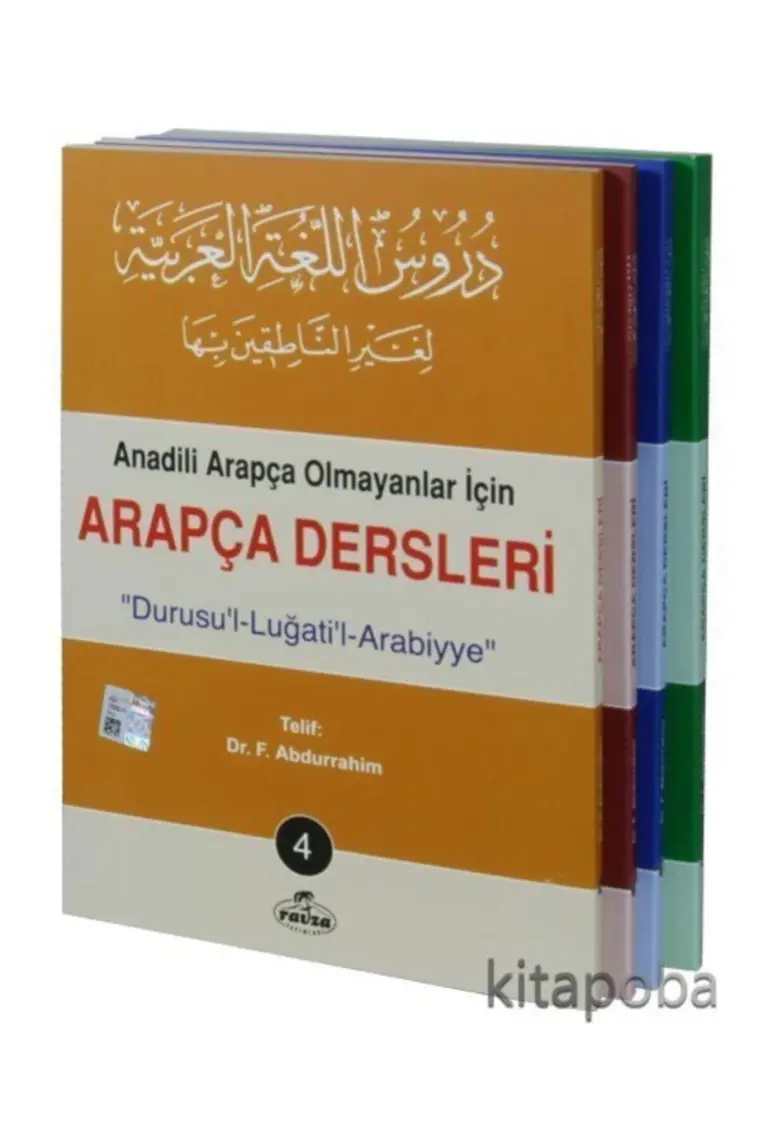 Ravza Yayınları Arapça Dersleri : Durusu'l-Lugati'l-Arabiyye (4 Kitap Takım)