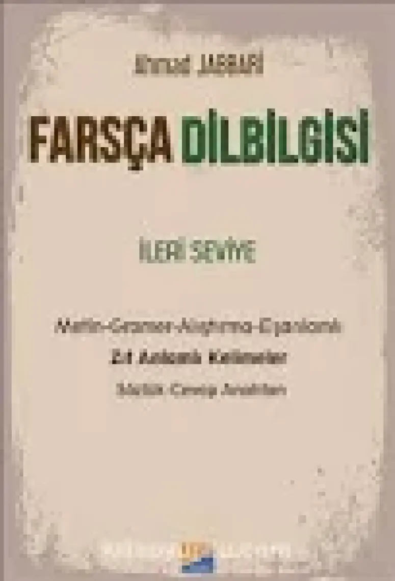 Farsça Dilbilgisi İleri Seviye - Ahmad Jabbari