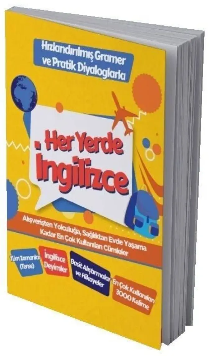 Tasarı Yayınları Her Yerde İngilizce Hazırlık Kitabı