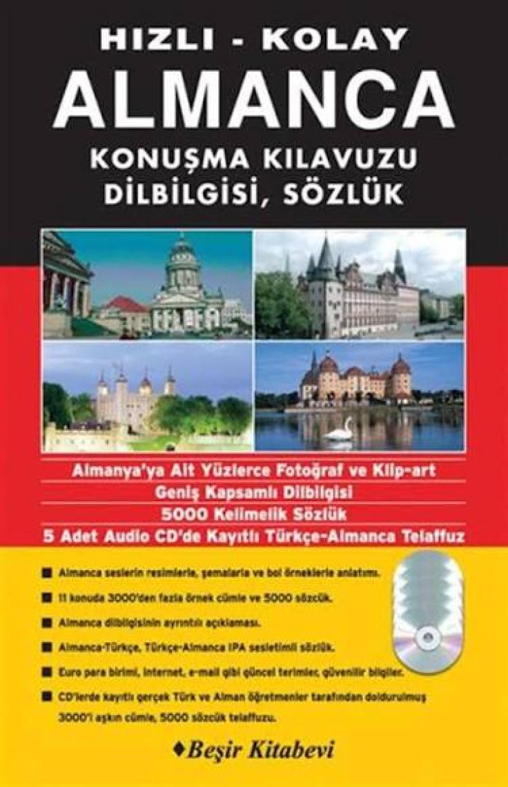 Hızlı Kolay Almanca Konuşma Kılavuzu- Dilbilgisi, Sözlük, CD Set - Metin Yurtbaşı