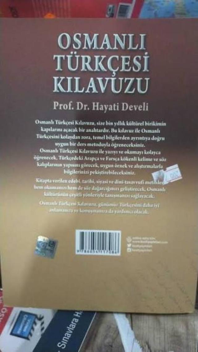 Osmanlı Türkçesi Kılavuzu 1 - Hayati Develi