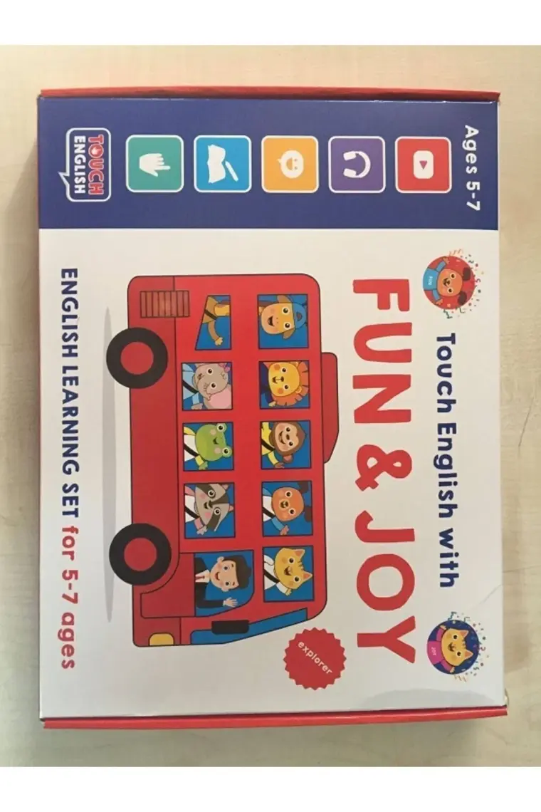 Bir Yayıncılık Touch English With Fun & Joy Age 5-7