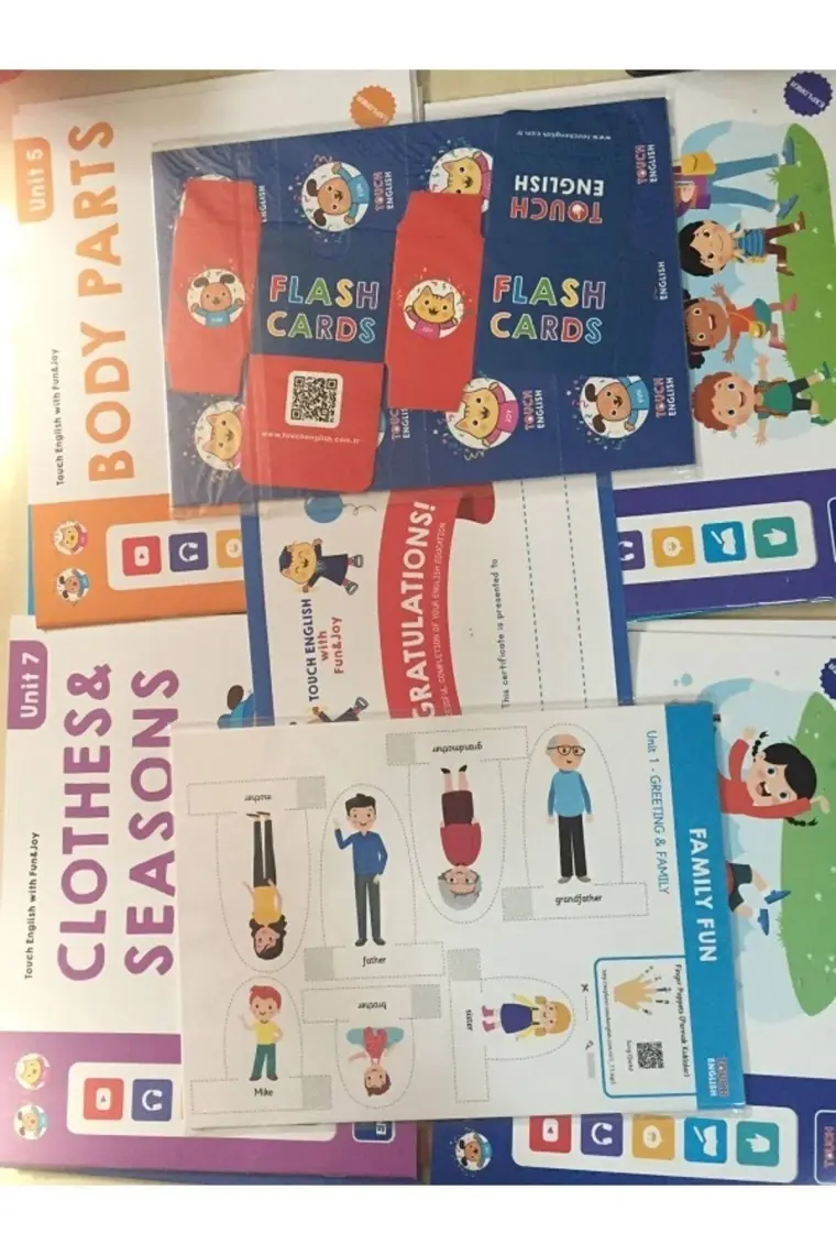 Bir Yayıncılık Touch English With Fun & Joy Age 5-7