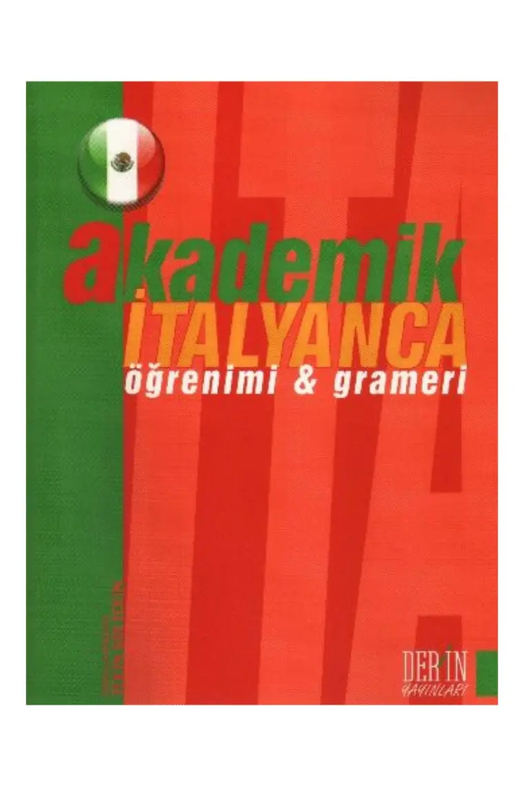 Derin Yayınları Akademik İtalyanca Öğrenimi Ve Grameri-Tekin Gültekin