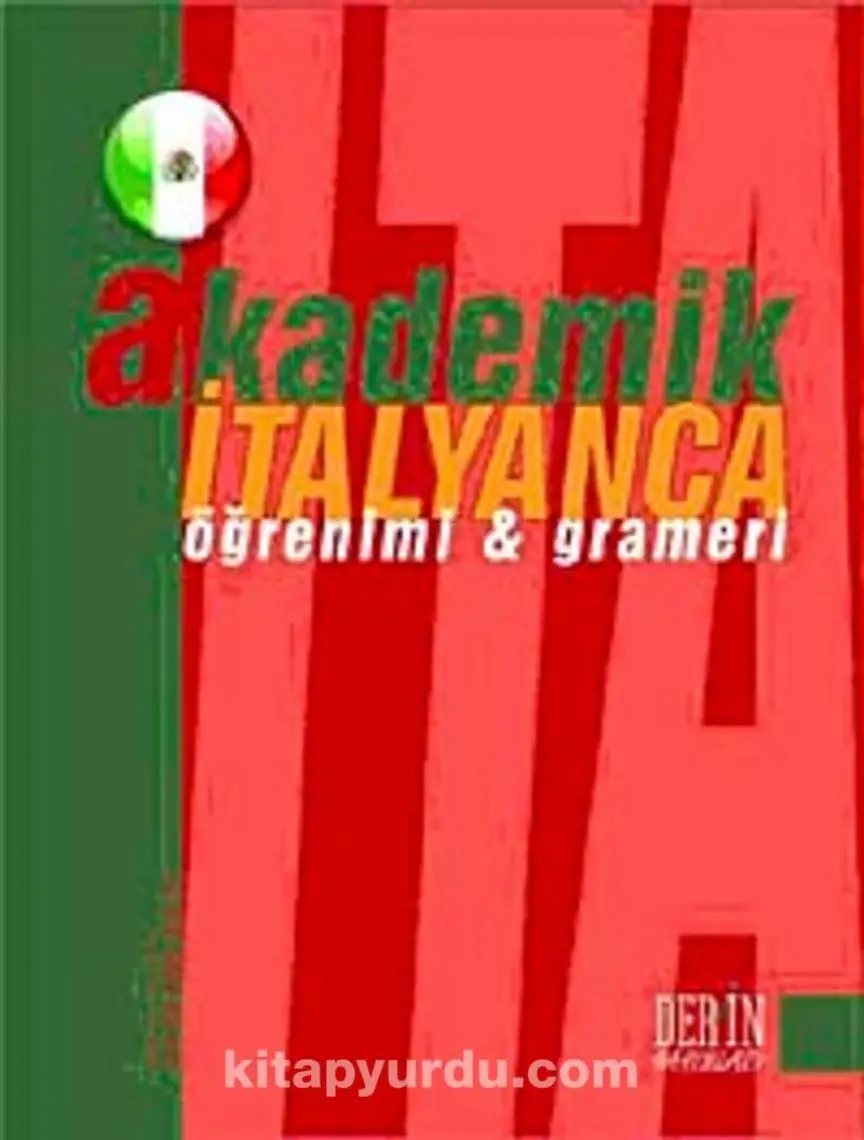 Derin Yayınları Akademik İtalyanca Öğrenimi Ve Grameri-Tekin Gültekin