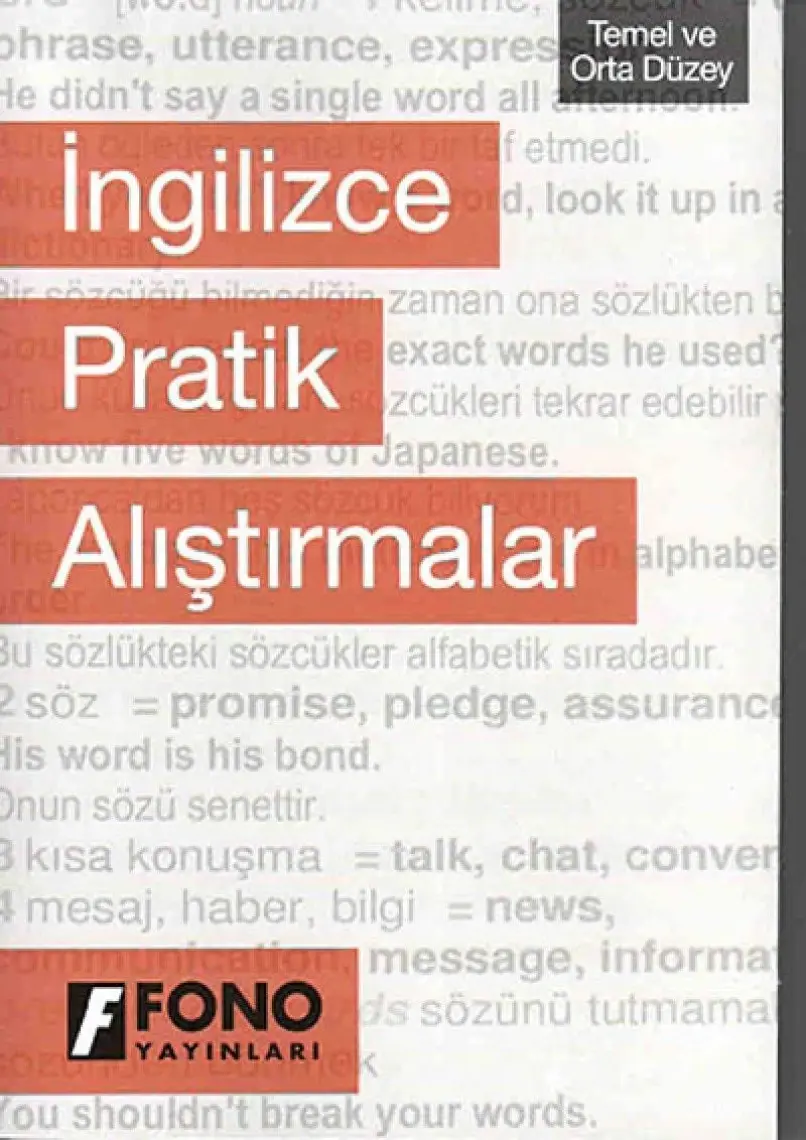 Fono Yayınları İngilizce Pratik Alıştırmalar